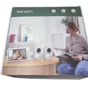 Bonoch MegaView Baby Monitor with 2 Cameras 7" 720P HD Split Screen Baby Monitor